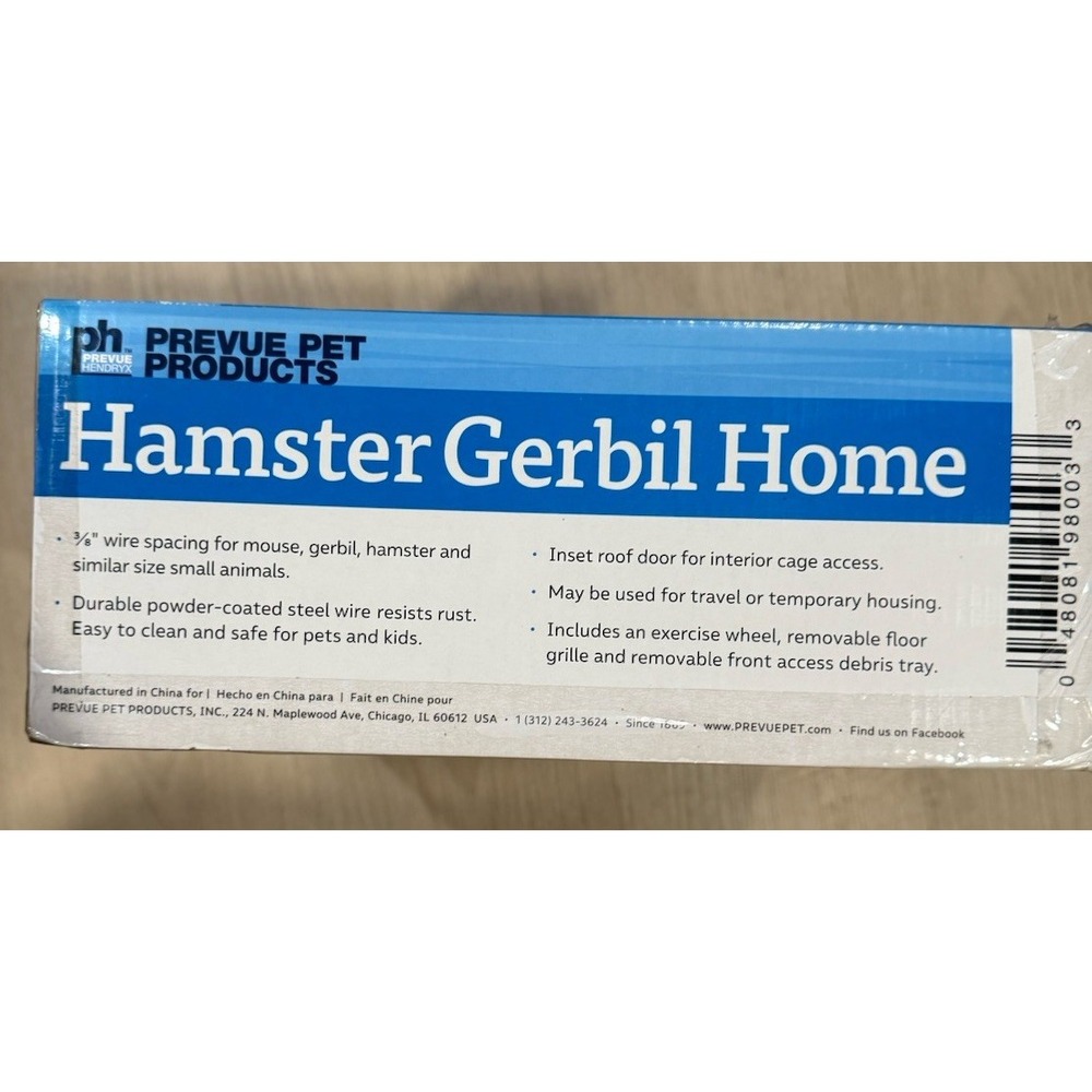 Prevue Pet Products Hamster Gerbil Home Cage Model 98003 Purple Exercise Wheel - Picture 3 of 3